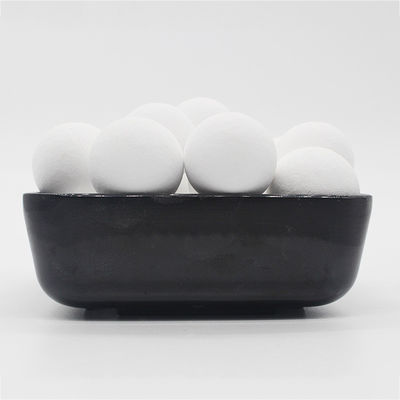 3.4g / cm3 1/4 '' كرات سيراميك كريات 99٪ وسائط دعم الألومينا