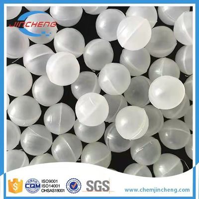 صناعة التعدين كرات بلاستيكية بولي بروبيلين RPP PVC 20mm شفافة PP